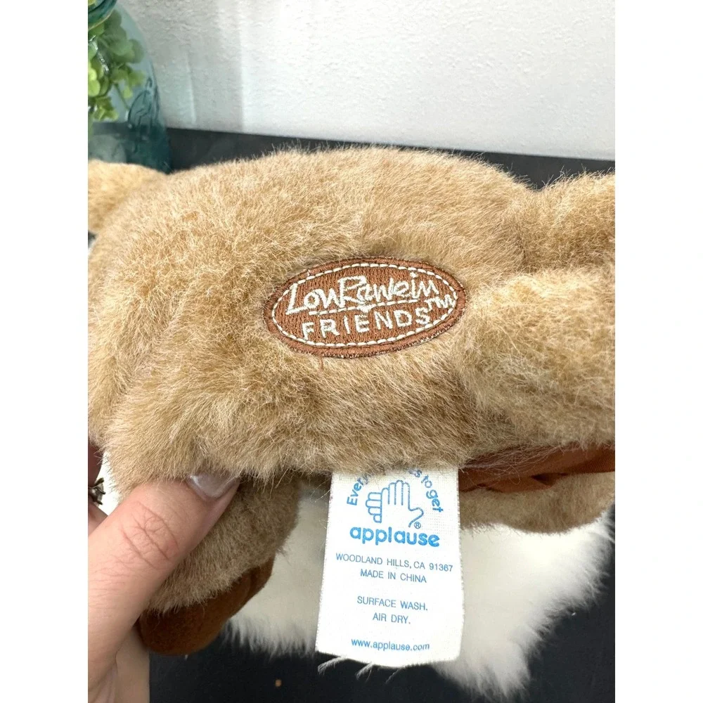 Lou Rankin Harlin Pig‎ Full Body puppet hand plush Applause hog toy 21637